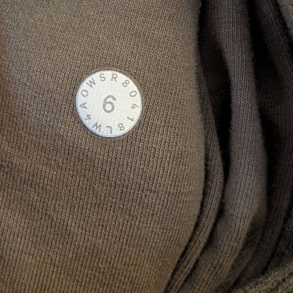 Lululemon Radiant II Zip Sweatshirt Jacket heathered fatigue green 6 W4A0WS - Picture 9 of 9